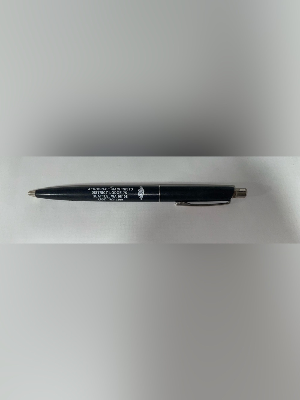 Vintage Boeing Aerospace Machinists District Lodge 751 Pen